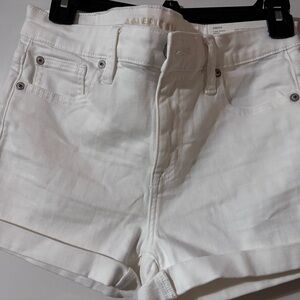 White Denim Women's Shorts